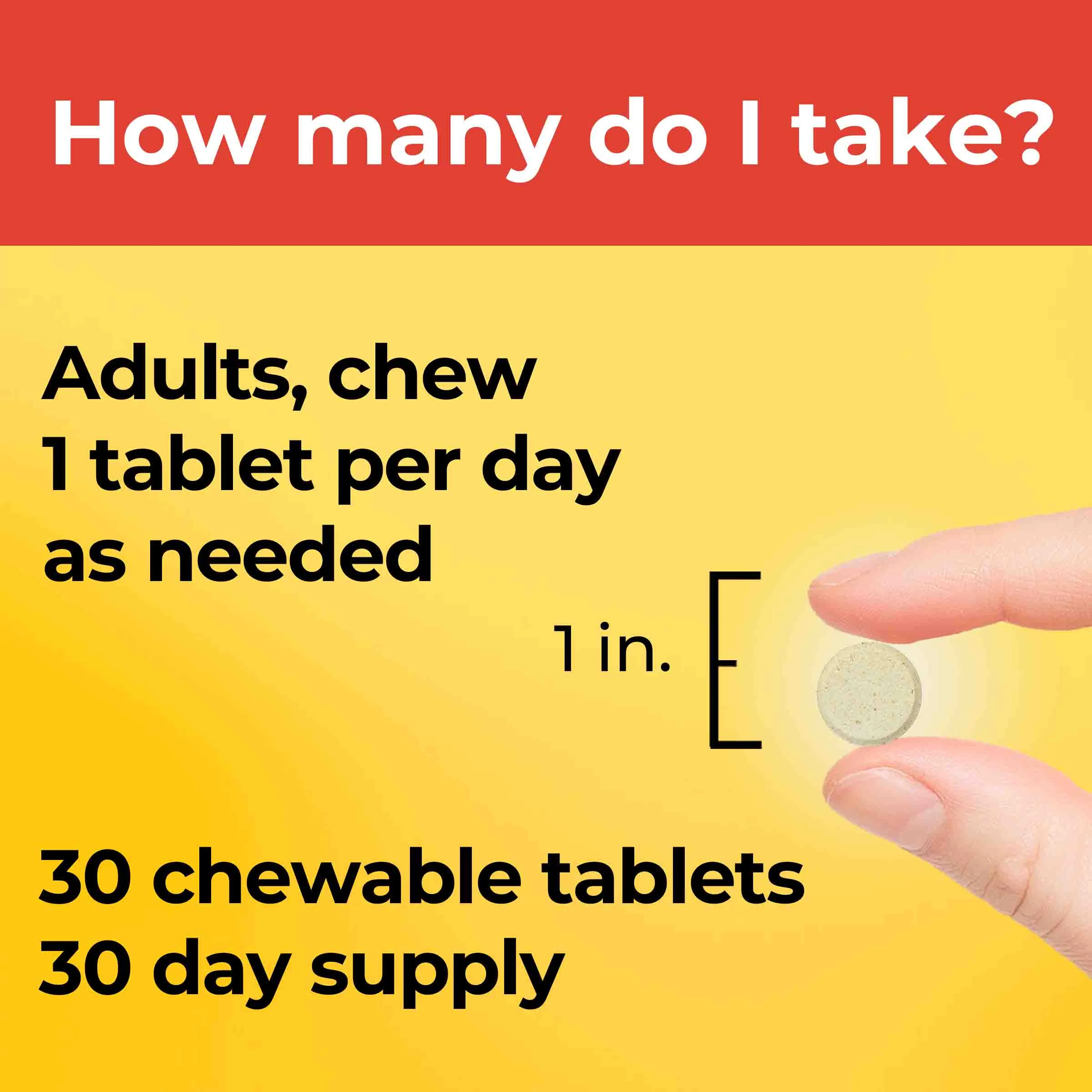 5-HTP 100 mg Chewable Tablets - Image 3
