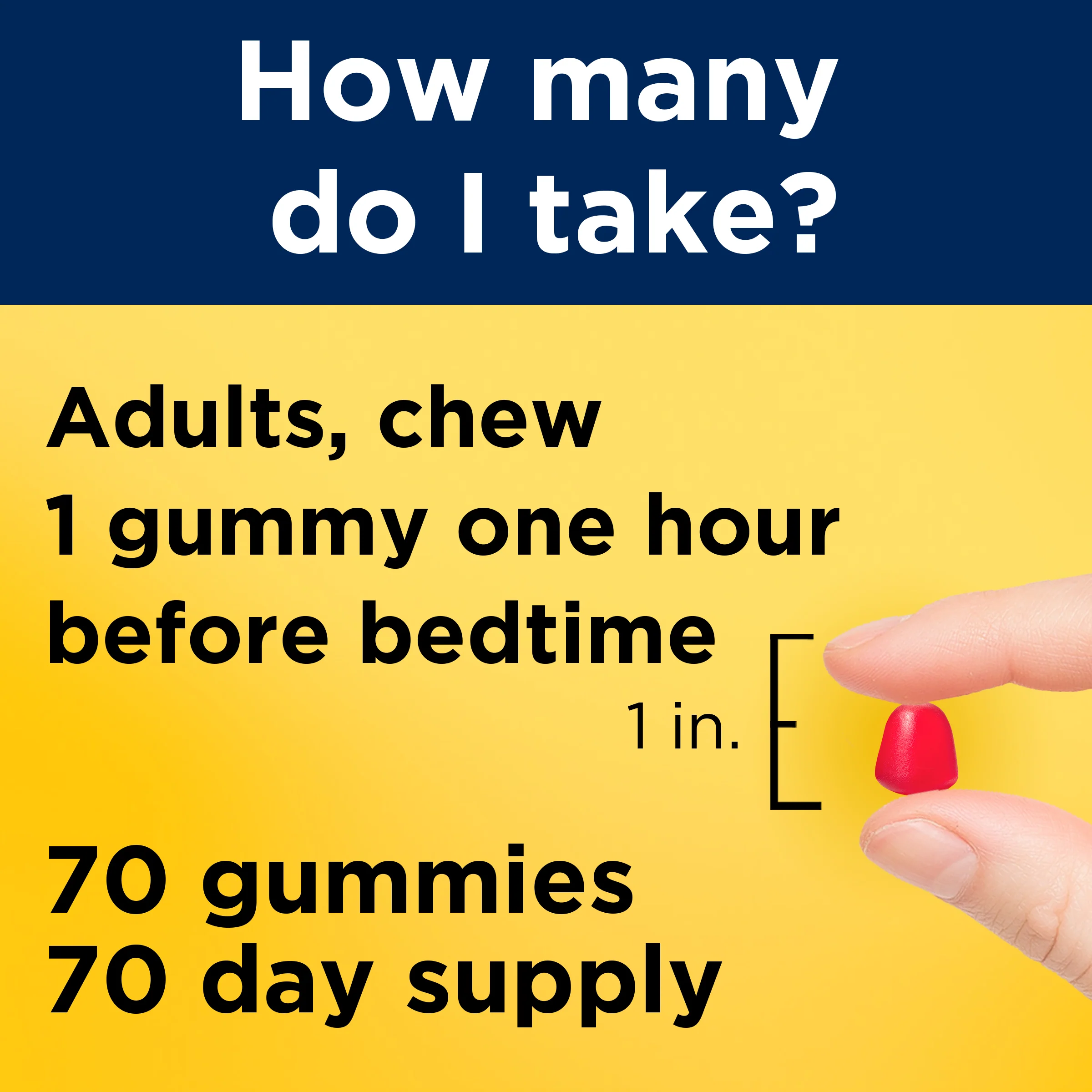 5 mg Melatonin Extra Strength Gummies - Image 3