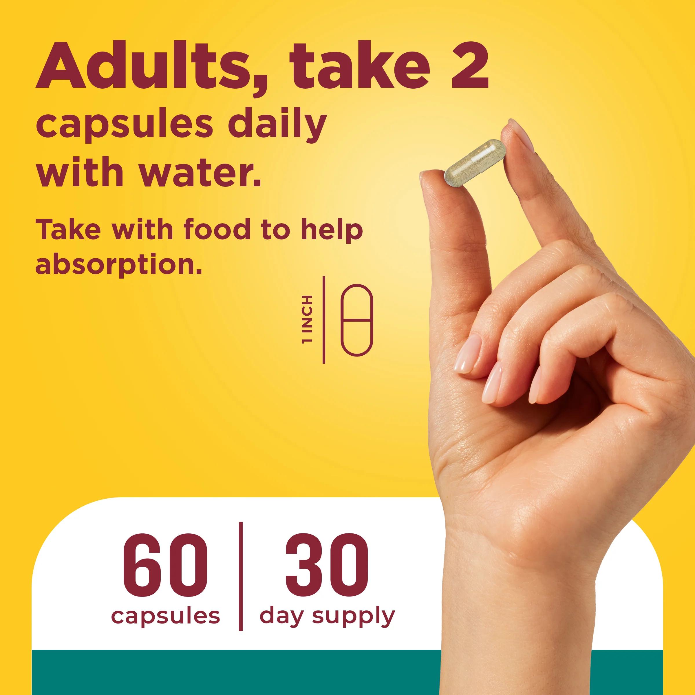 Ashwagandha + Reishi Mushroom Capsules - Image 3