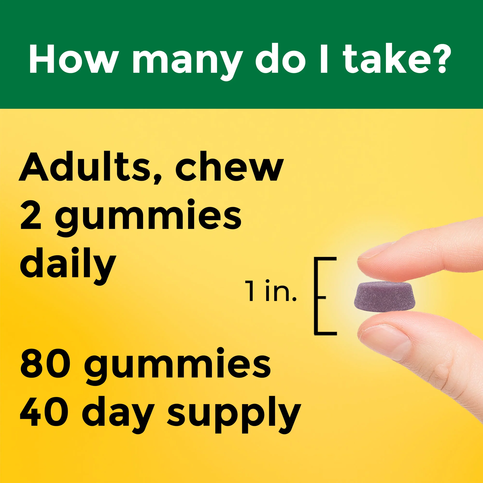 Calcium Gummies 500 mg per serving with Vitamin D3 - Image 3