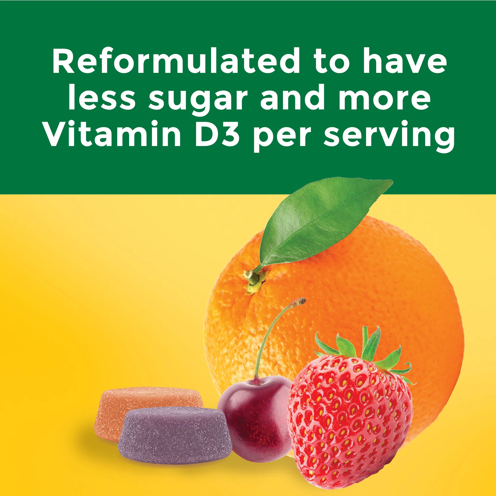 Calcium Gummies 500 mg per serving with Vitamin D3 - Image 4