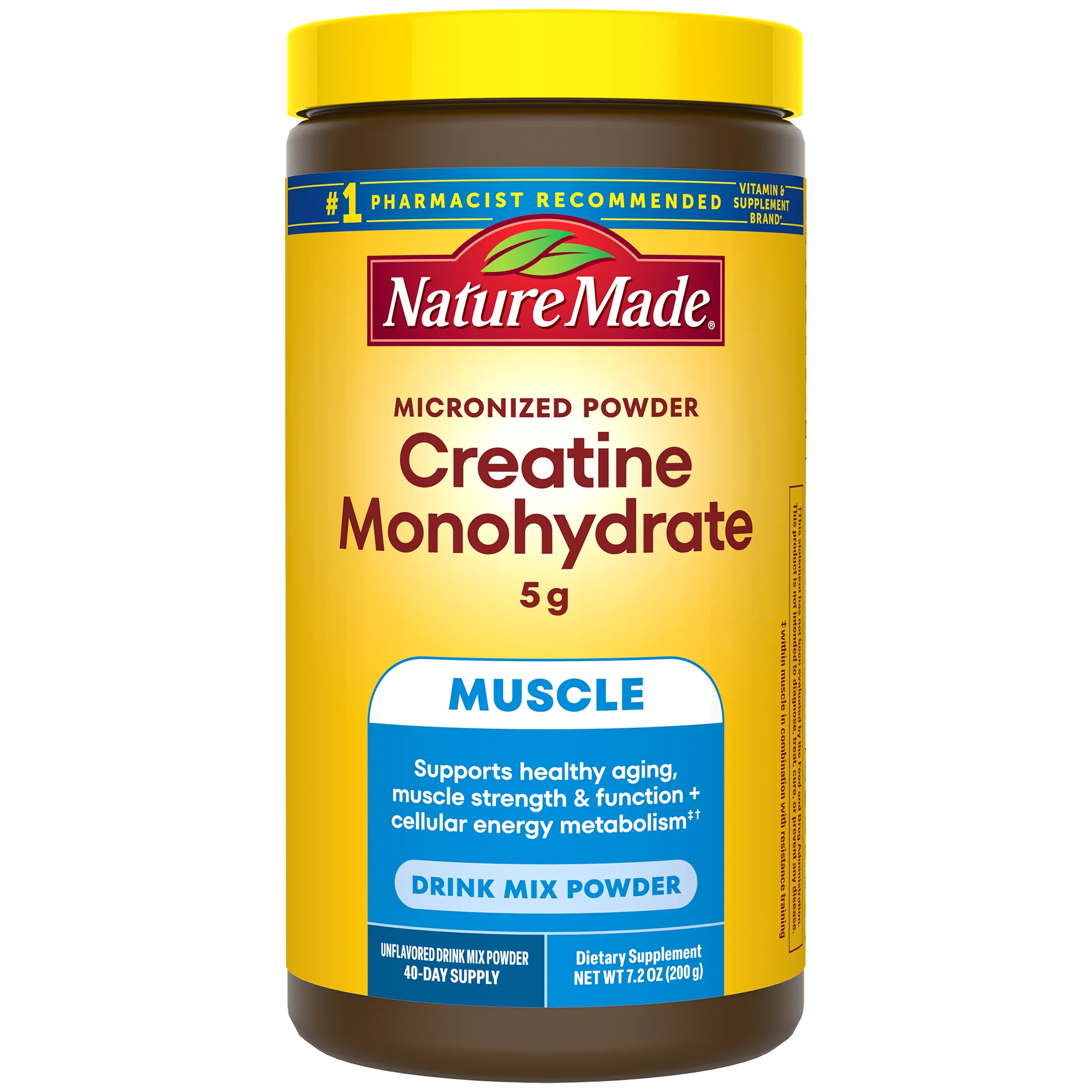 Micronized Creatine Monohydrate 5 g Drink Mix Powder