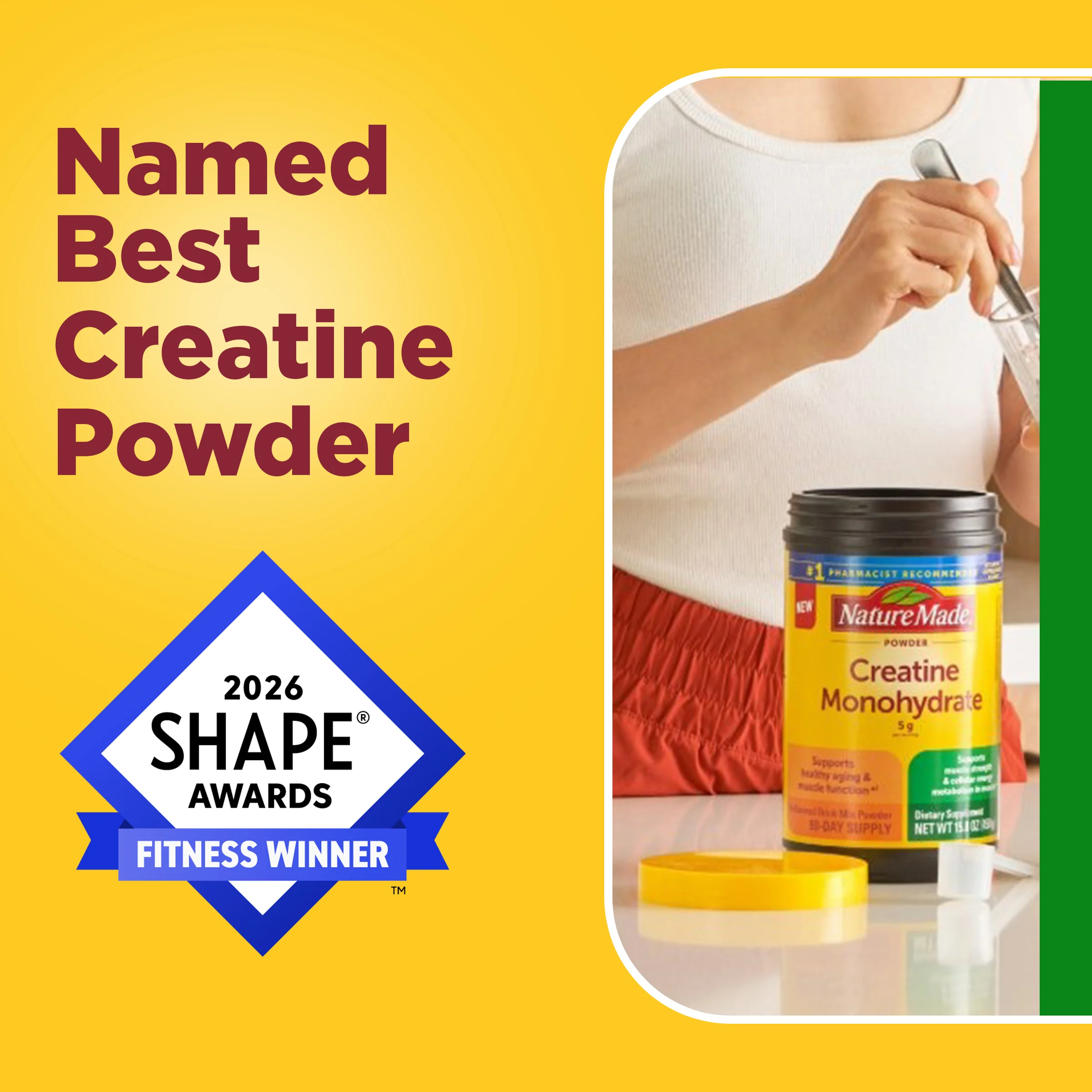 Micronized Creatine Monohydrate 5 g Drink Mix Powder - Image 6