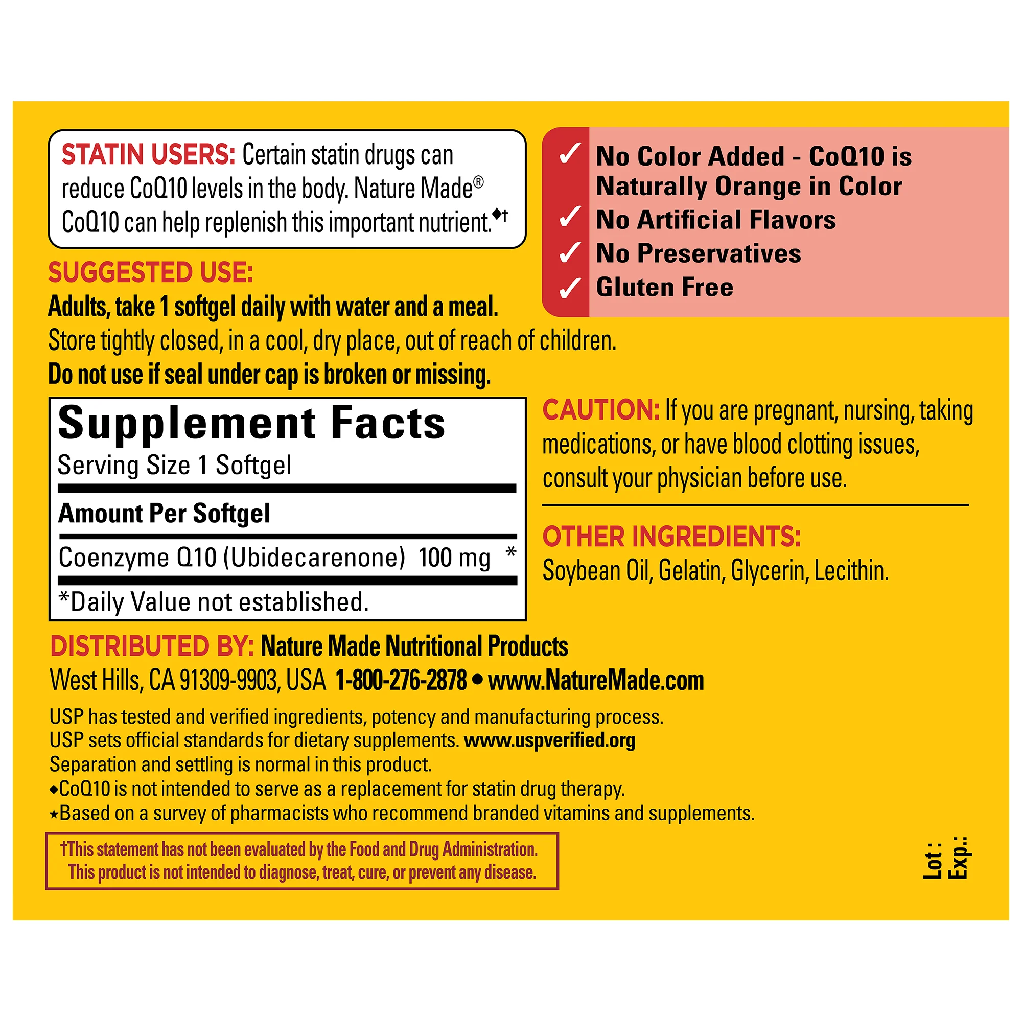 CoQ10 100 mg Softgels - Image 8