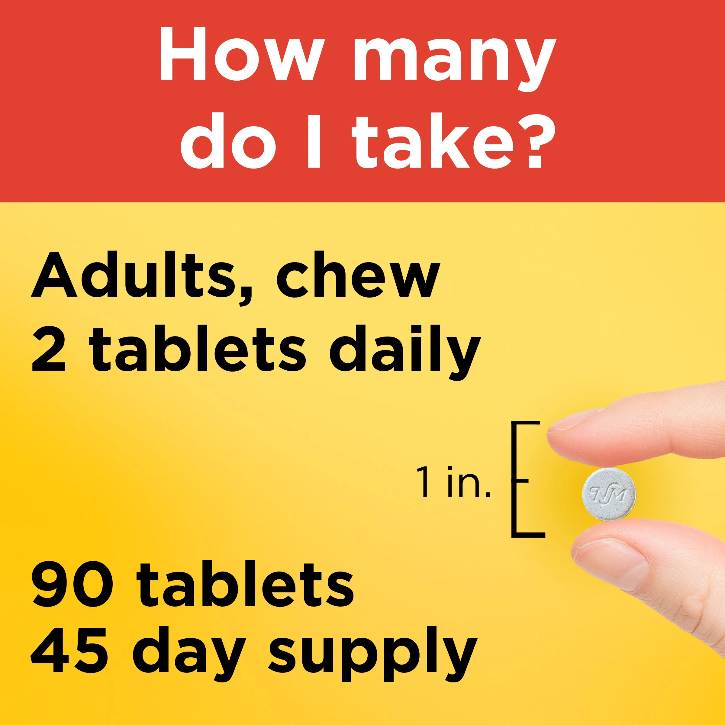 Vitamin C Extra Strength Dosage 1000 mg Chewables - Image 3
