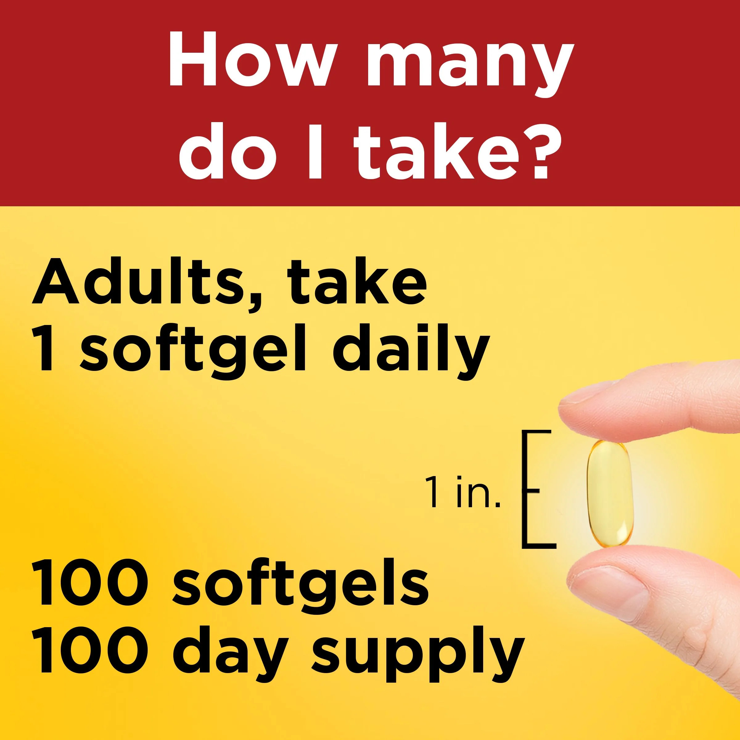 Omega-3†† From Fish Oil 1200 mg Softgels - Image 3
