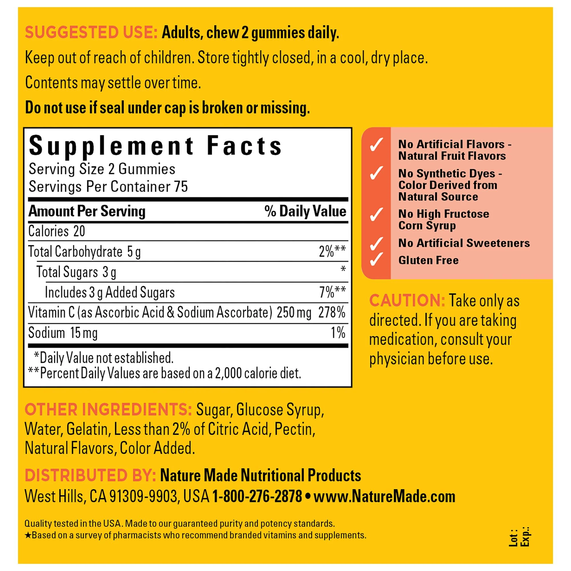 Vitamin C 250 mg Gummies - Image 5