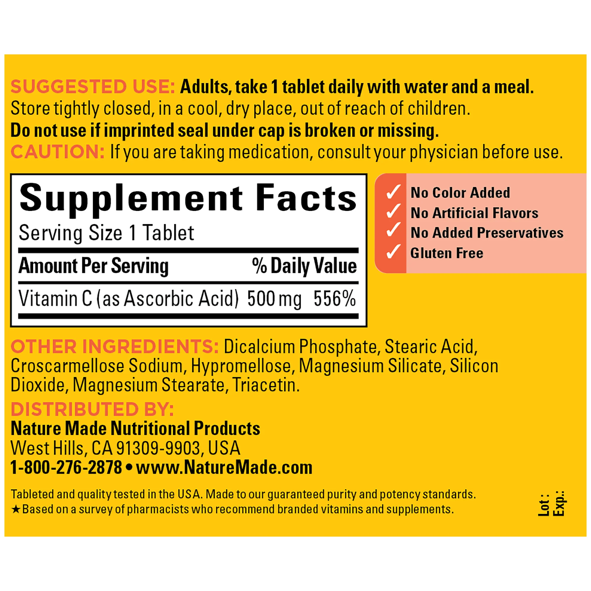 Vitamin C 500 mg Tablets - Image 5