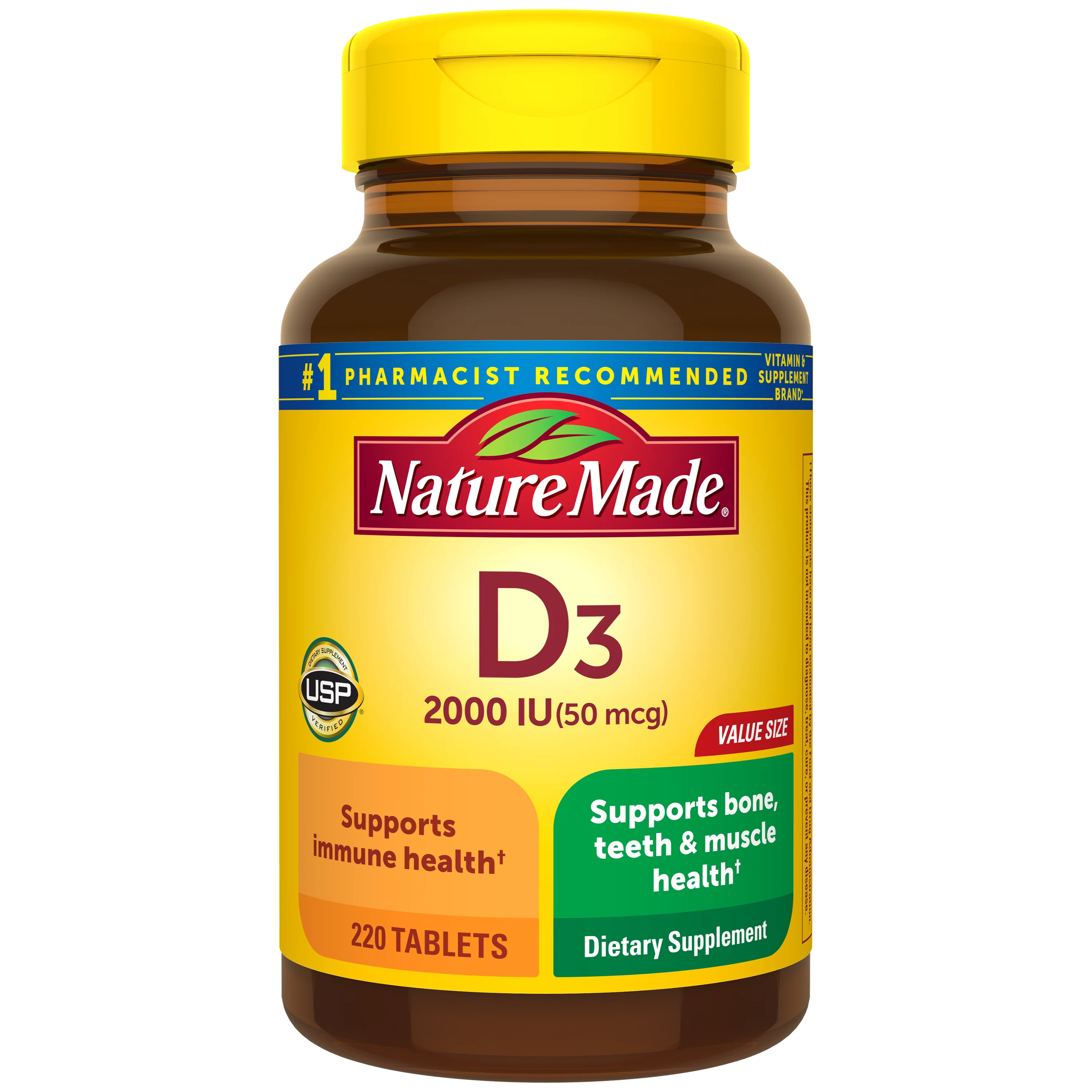 Vitamin D3 2000 IU (50 mcg) Tablets - Image 3