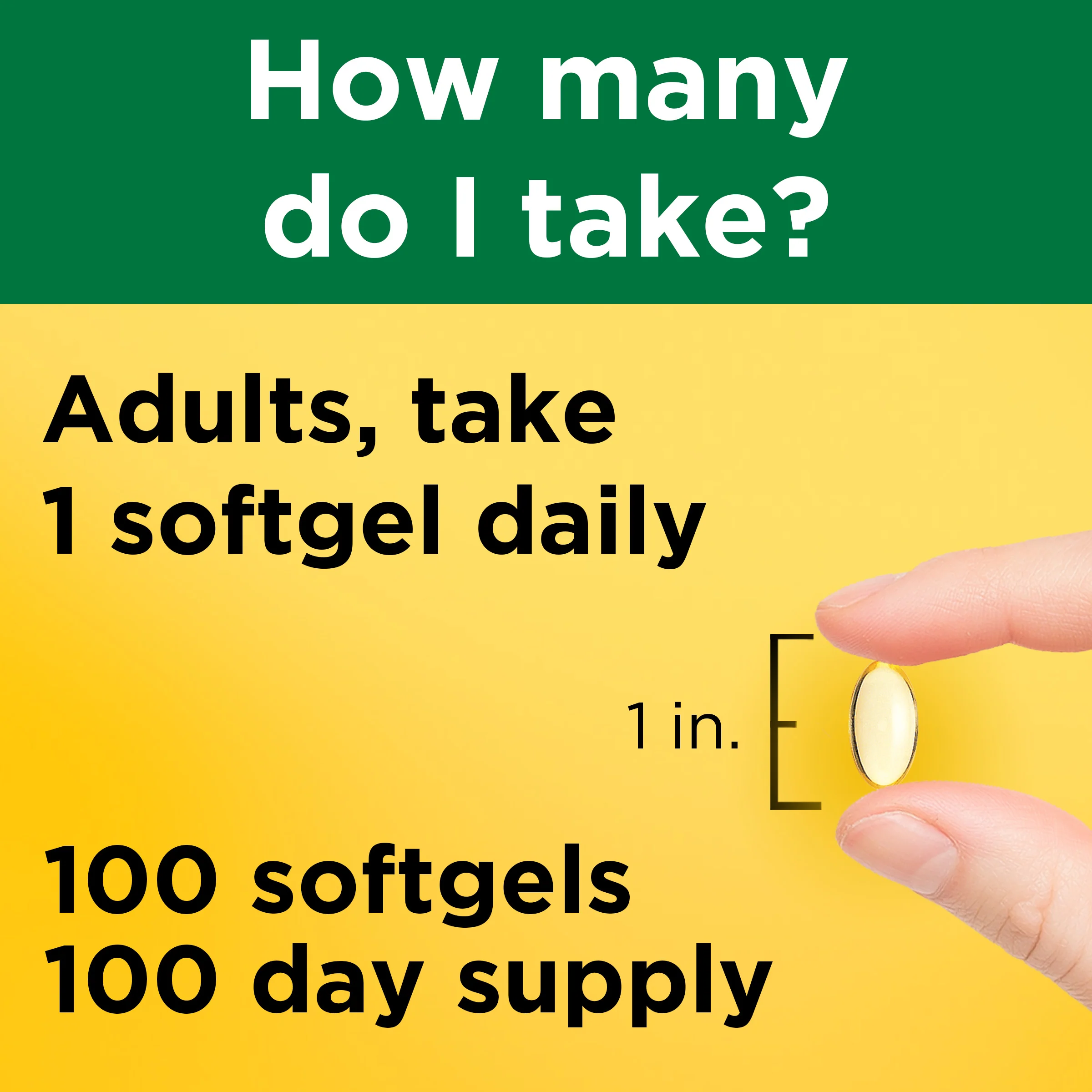 Vitamin E 400 IU (267 mg) d-Alpha Softgels - Image 3