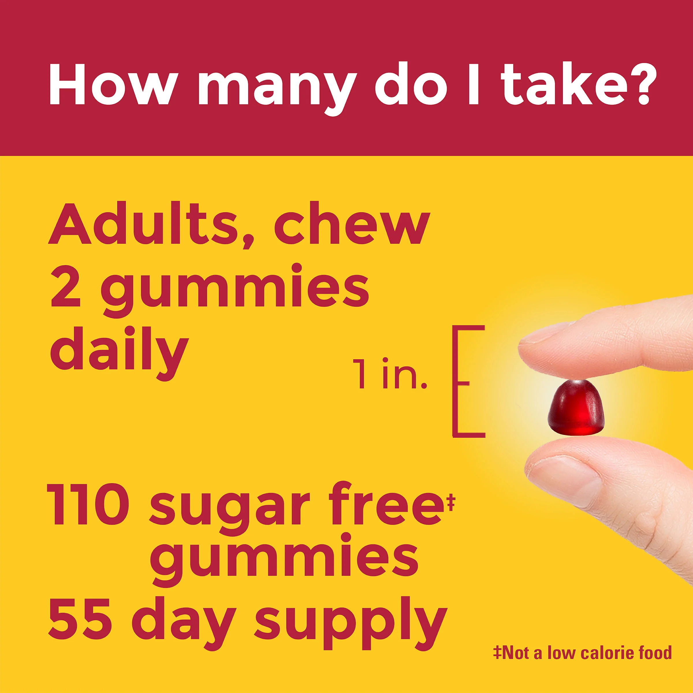 Zero Sugar‡ Energy◆ B12 Gummies 1000 Mcg Per Serving - Image 3