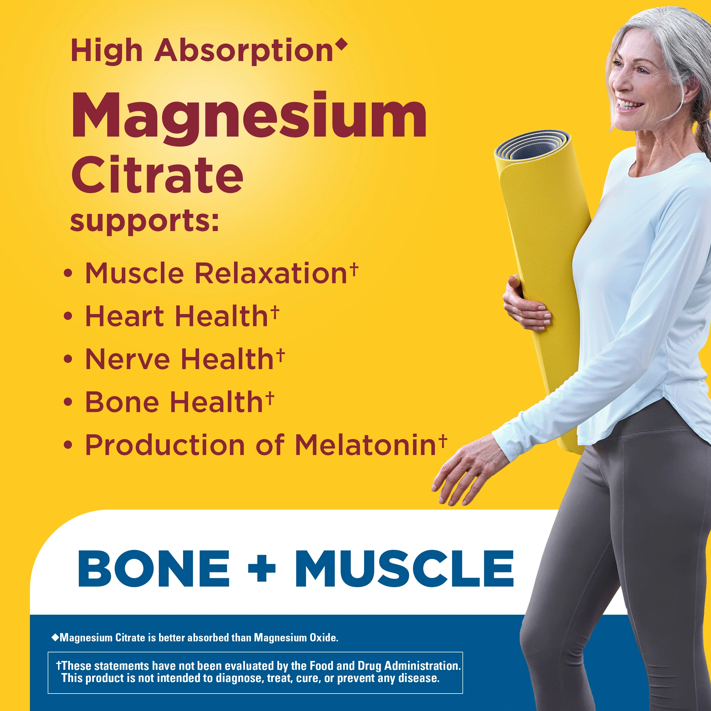 Zero Sugar‡ Magnesium Citrate Gummies 200 Mg Per Serving - Image 4