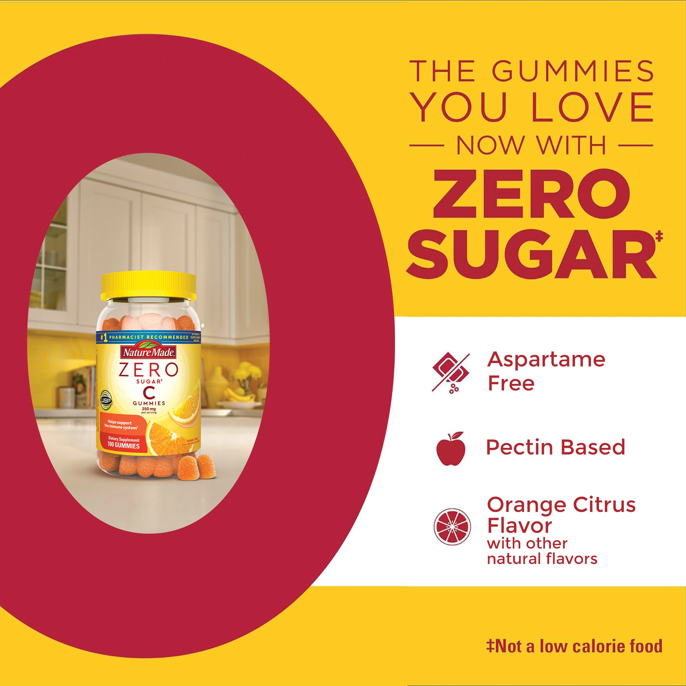 Zero Sugar‡ Vitamin C Gummies 250 Mg Per Serving - Image 6